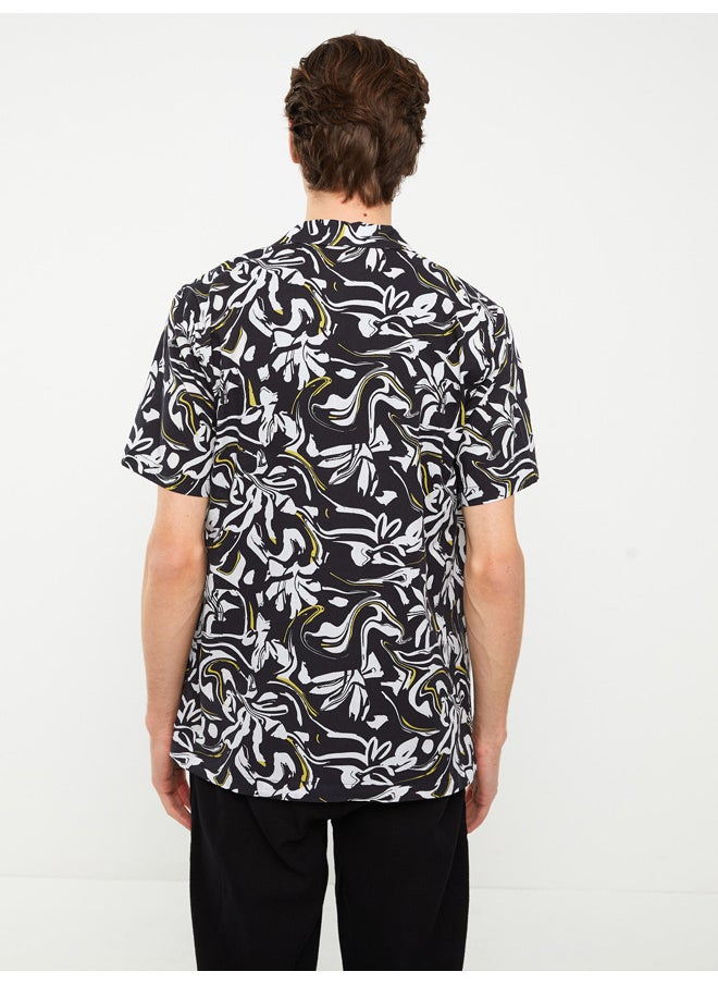 LC WAIKIKI - Regular Fit Short Sleeve Patterned Men's Shirt - Image 1