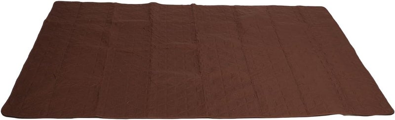 Dog Bed Cover, Slip Pet Blanket for Sofa Couch Furniture Protector, Double Sided TPU Liner with Non Slip Bottom for Cat Puppy Brown (52x82inch) - Image 1