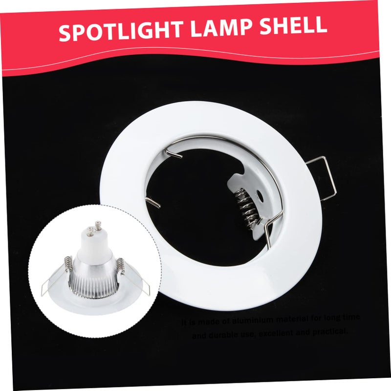 2Pcs Recessed Light Trim Fixture Modern Design For Home Office And Commercial Spaces - Image 5
