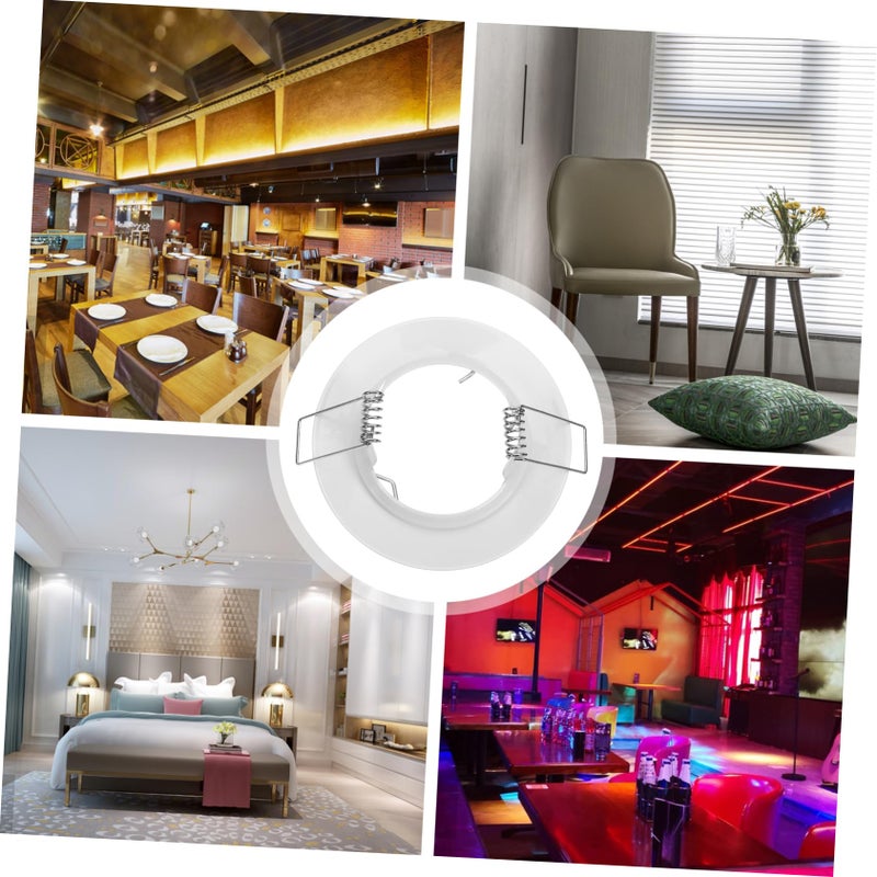 2Pcs Recessed Light Trim Fixture Modern Design For Home Office And Commercial Spaces - Image 4
