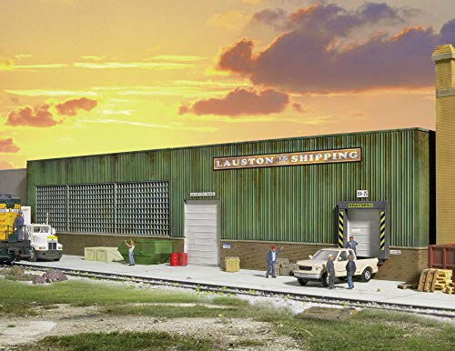 Walthers Cornerstone HO Scale Lauston Shipping Background Building - Image 2