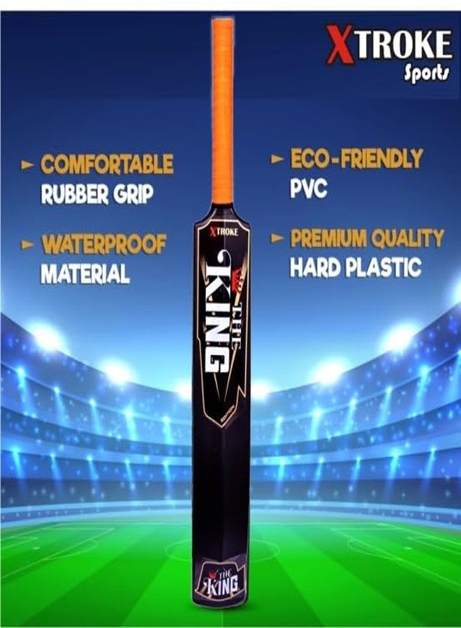 XTROKE Beast Heavy Duty Plastic Cricket Bat, Full Size (34” X 4.5” inches) Premium Hybrid Bat for All Age Groups - Kids/Boys/Girls/Adults (The King Edition) - Image 3