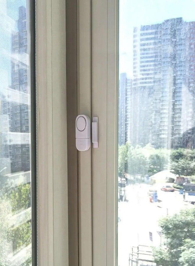 LAVNIKmart Wireless Window Sensor Real-time Alarm| Loud Door Alarms for Kids Safety Wireless Window Sensor Real-time Alarm System for Home Security for Pool and Office Door Bell - Image 3