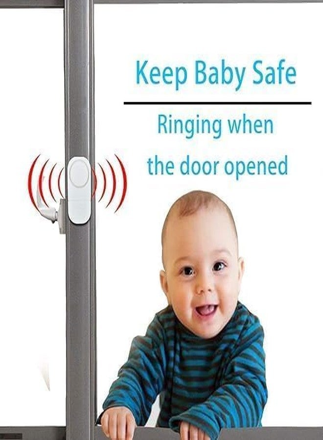 LAVNIKmart Wireless Window Sensor Real-time Alarm| Loud Door Alarms for Kids Safety Wireless Window Sensor Real-time Alarm System for Home Security for Pool and Office Door Bell - Image 4