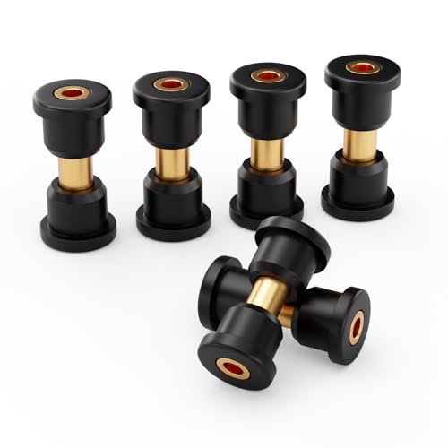 Panglong Club Car DS Bushing Kit, DS Rear Leaf Spring Polyurethane Bushing Kit for 2 Sets of DS Rear Spring, Suitable for 1992-Up Club Car DS Golf Cart, OEM# 1015583, 1012303 - Image 1