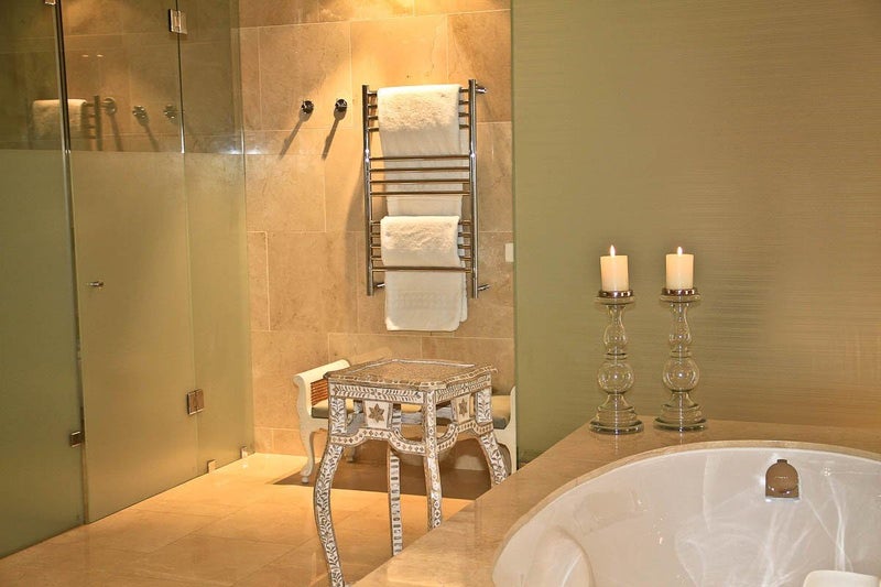 Amba Amba Jeeves CSP Model CStraight 13Bar Hardwired Towel Warmer in Polished  - Image 4