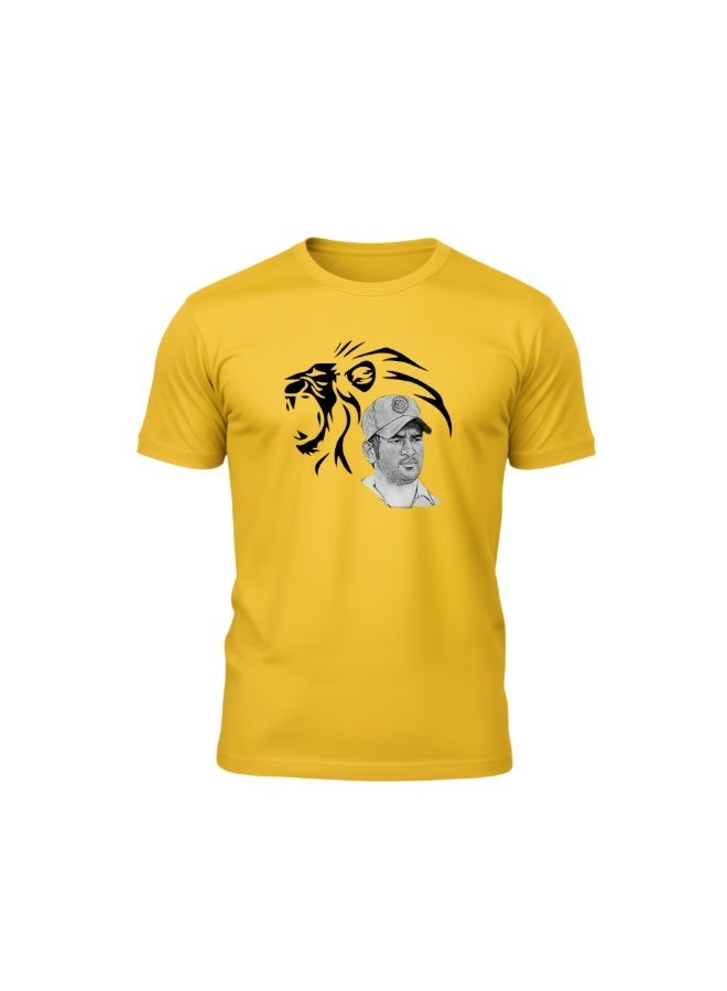Chennai Cricket Fans Adult Round Neck Tshirt For Men - Image 2