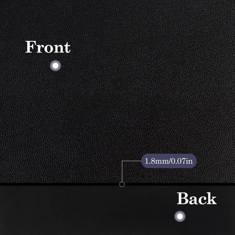 Klmnop 2 Pcs Nightstand Mat 1.8mm Thick, Double-Sided Use Waterproof Nightstand Leather Protector, 15.8" x 23.6" Bedside Table Cover–Protect Nightstands Coffee Tables Dresser Tables from Liquids Dirt - Image 4