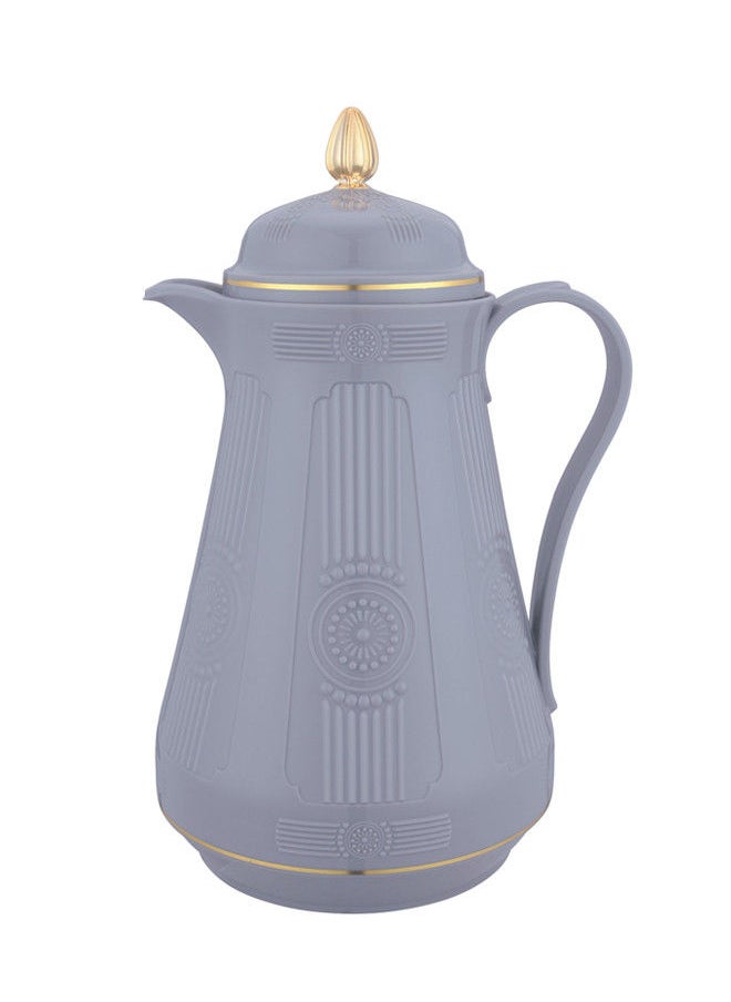 Plastic Coffee/Tea Flask 1.3 Liter Grey/Gold - pzsku/Z463CE03B6EE2BEC51342Z/45/_/1690358128/4b094e99-93fe-449c-8327-35b9b5528b4f