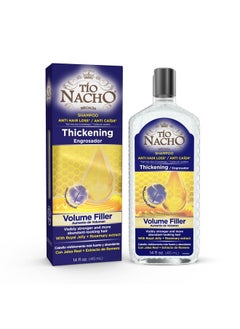 Io Nacho Anti Hair Loss Thickening Volume Filler Shampoo With Royal Jelly & Rosemary Volumizing & Bodyboosting Hair Care 14 Fluid Ounces