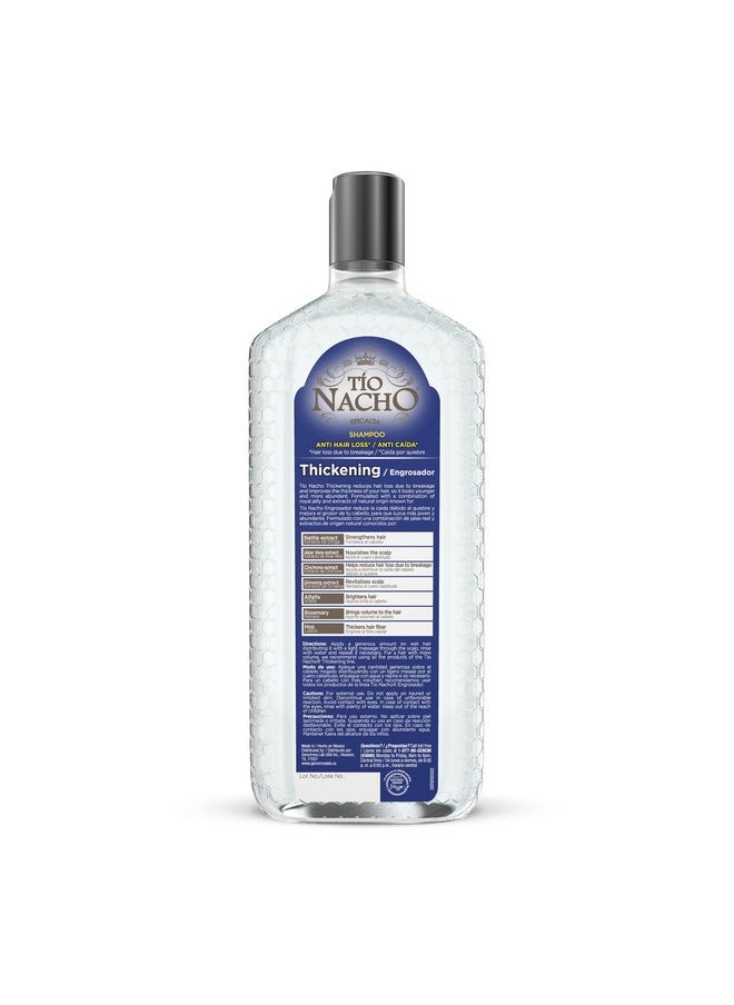 Tio Nacho - Io Nacho Anti Hair Loss Thickening Volume Filler Shampoo With Royal Jelly & Rosemary Volumizing & Bodyboosting Hair Care 14 Fluid Ounces - Image 1