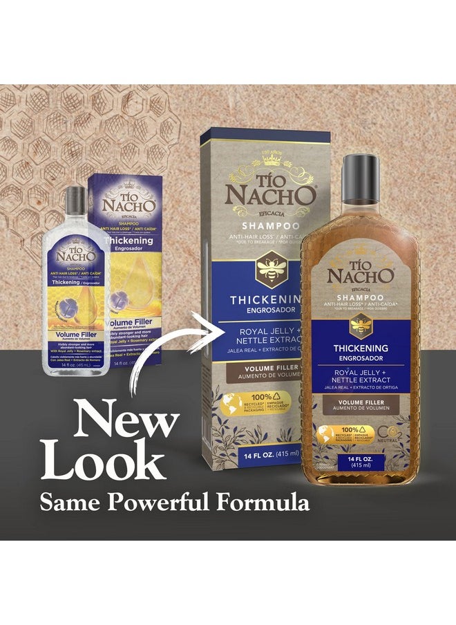 Tio Nacho - Io Nacho Anti Hair Loss Thickening Volume Filler Shampoo With Royal Jelly & Rosemary Volumizing & Bodyboosting Hair Care 14 Fluid Ounces - Image 1
