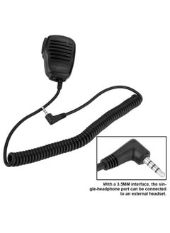 Thoraya Portable Shoulder Remote Handheld Mic Microphone Speaker 3.5mm Headphone Jack  - Image 2