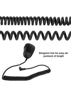Thoraya Portable Shoulder Remote Handheld Mic Microphone Speaker 3.5mm Headphone Jack  - Image 3