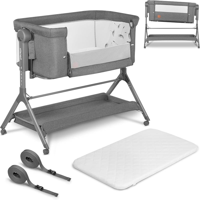 سرير جانبي للأطفال من نوع Lionelo Bedside crib Leonie plus