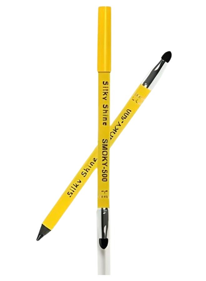 Silky Shine Waterproof Medical Eyeliner 500 Intense Black - Image 1