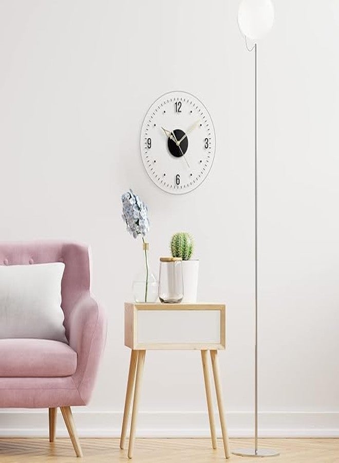 9br Acrylic Wall Clock || Silent Movement Wall Clock || Acrylic Wall Clock for Home Stylish Latest 3D Big || Designer Wall Clock for Home Decor || (Transparent, 12 Inch) (Antique) - Image 5