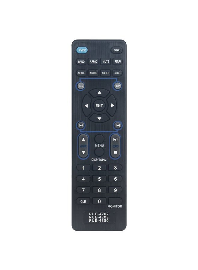 PERFASCIN RUE-4202 RUE-4203 RUE-4350 Replacement Remote for Alpine MP3 WMA CD Receiver 97-02291Z01 RUE-4202 CDA-117 CDA-123 CDA-9853 CDA-9853R CDA-9883RUE-4203 IVAD100 IVAW505 IVAD310 IVAD106 DVA9965 IVAW200 - Image 1