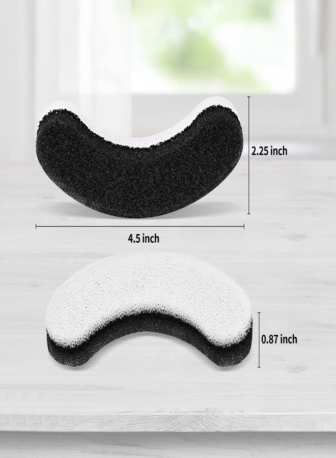 Porens Cat Water Fountain Filters, 12 Pack Pet Fountain Replacement Foam Sponge Pre-Filters Fit for Clear Cat Water Fountain Dispenser - Image 2