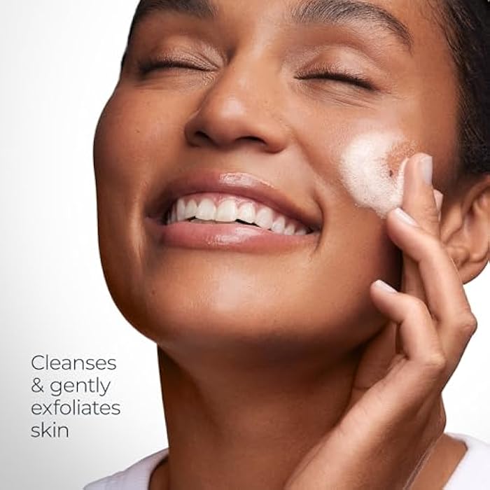 Eucerin Radiant Tone Face Cleanser Gel with 2% Exfoliating AHA Complex, Gentle Face Wash Improves Skin Clarity and Boosts Radiance, All Skin Types, Holiday Gifts for Self Care, 6.8 Fl Oz Bottle - Image 5