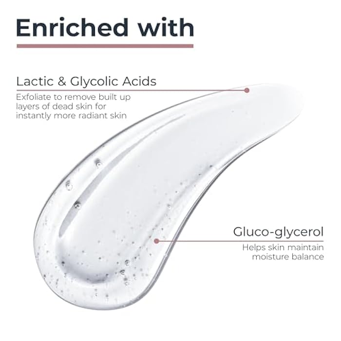 Eucerin Radiant Tone Face Cleanser Gel with 2% Exfoliating AHA Complex, Gentle Face Wash Improves Skin Clarity and Boosts Radiance, All Skin Types, Holiday Gifts for Self Care, 6.8 Fl Oz Bottle - Image 3