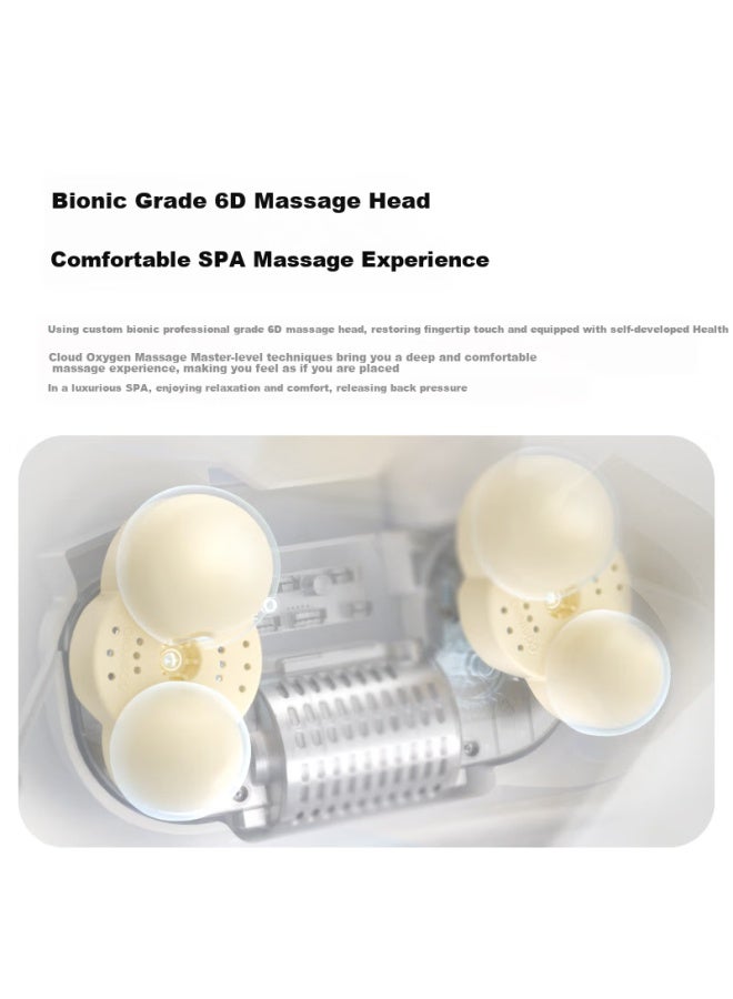 Wolonow Xiaomi Youpin Cervical Massager Waist Massager With Heat Headrest Kneading Full Body Therapy Shoulder Leg Back Head Gift For Elderly Parents Boyfriend Girlfriend Birthday - Image 5