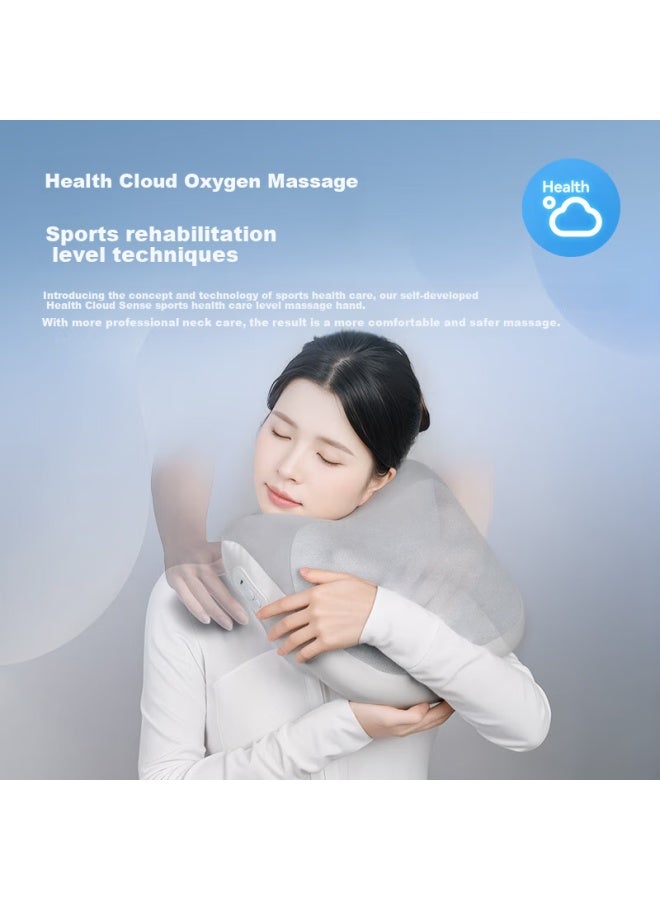 Wolonow Xiaomi Youpin Cervical Massager Waist Massager With Heat Headrest Kneading Full Body Therapy Shoulder Leg Back Head Gift For Elderly Parents Boyfriend Girlfriend Birthday - Image 3