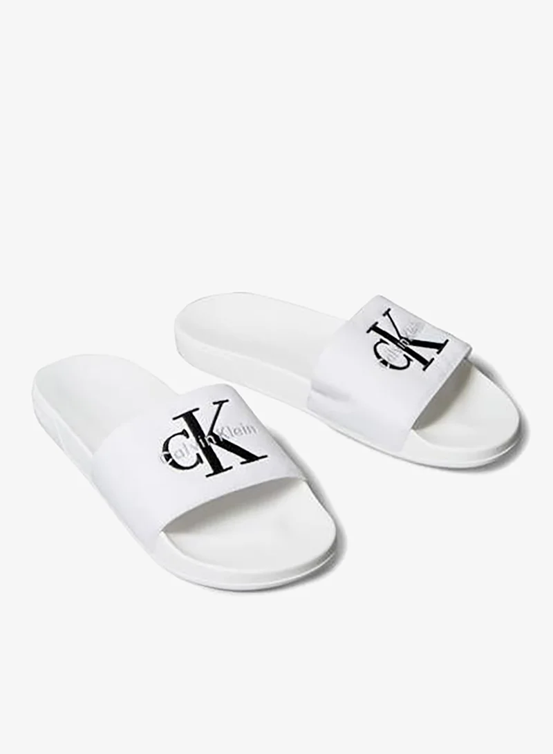 Calvin Klein  Essential Canvas Slides for Men | Best Price UAE