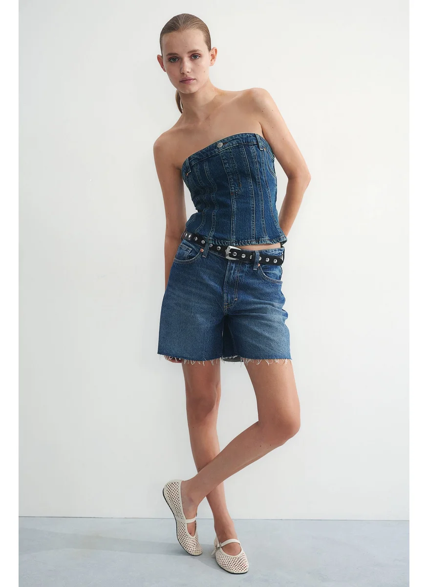 اتش اند ام Denim Bustier