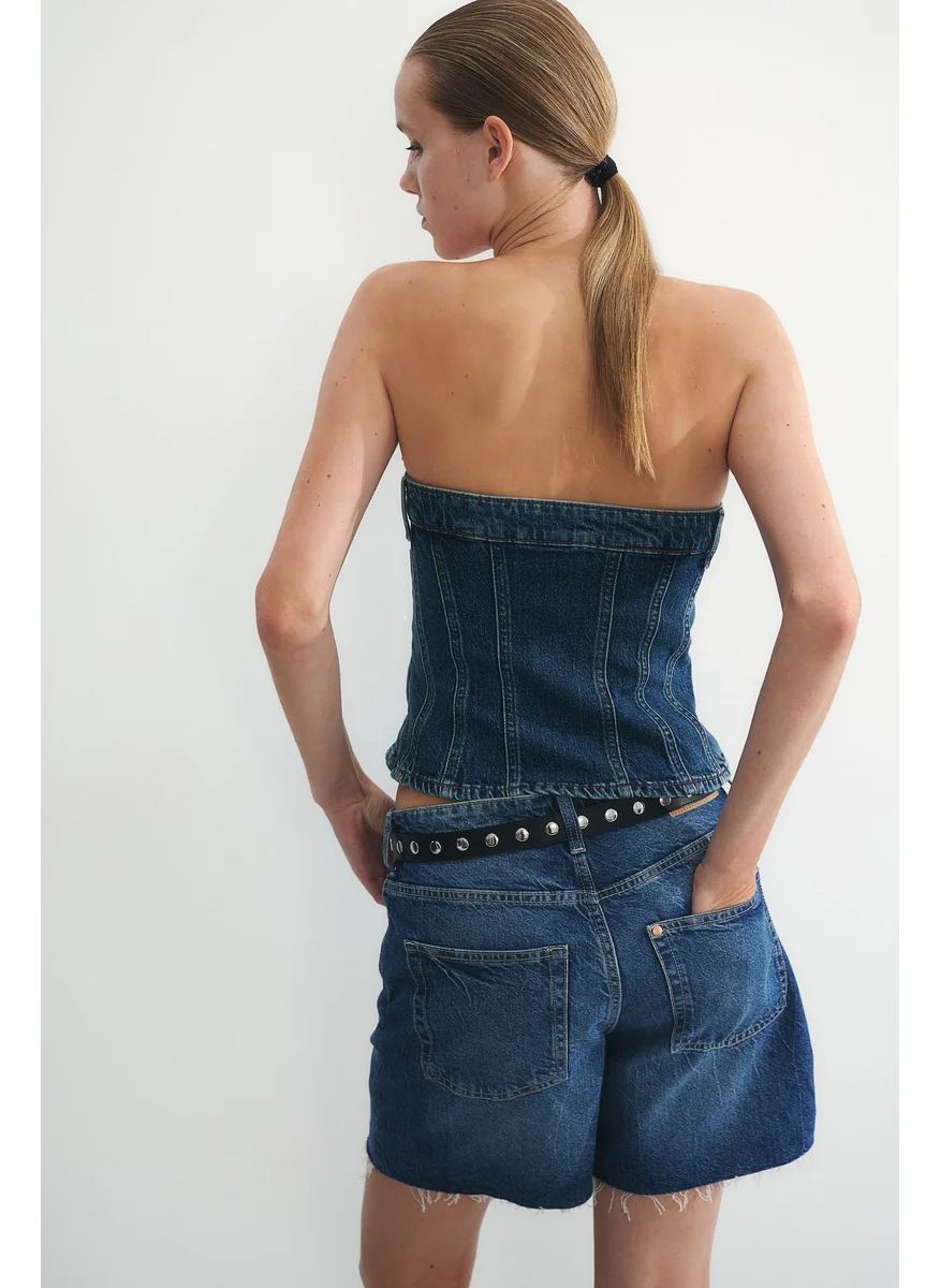 H&M Denim Bustier