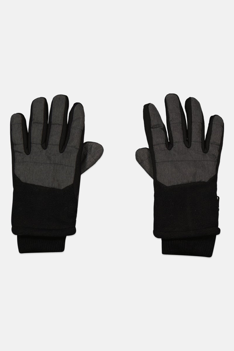 Levi's Men 1 Pair Textured Gloves, Black - Image 1