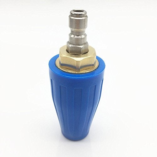 YOKING Turbo Nozzle Pressure Washer Accessories 360° Rotating Spray, 5000 Psi, 6.7 GPM, 1/4 Inch Quick Connect Washer Attachment For Cleaning Brick, Concrete And Vinyl Surfaces(Ceramic Orifice 6.0) - Image 3