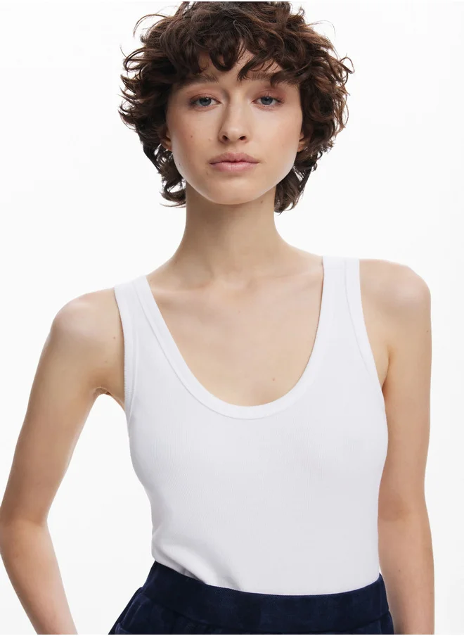 DESIGUAL Combined Midi Dress