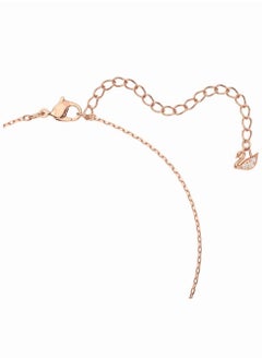Generic Dazzling Swan Design Stone Studded Pendant Necklace  - Image 5