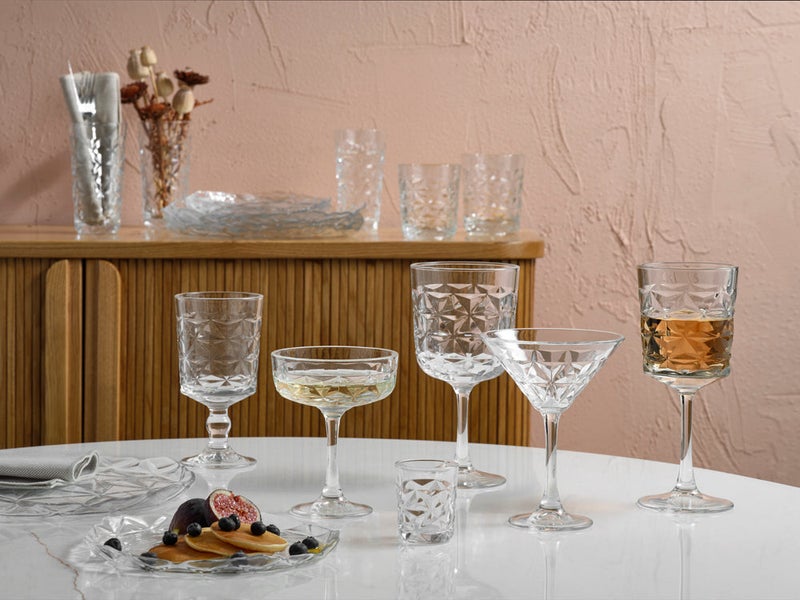 Estrella Martini Glass - 220 ml, Clear - Image 2