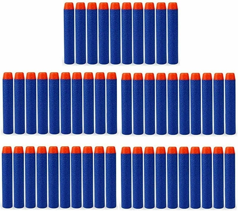 SOJUFOG 200 Nerf N Strike Blaster Compatible Dart Bullets 200Pcs Nerf Bullet Refill Darts Ammo Premium Foam Bullets Pack Compatible For Nerf N-Strike Elite Guns - Image 4