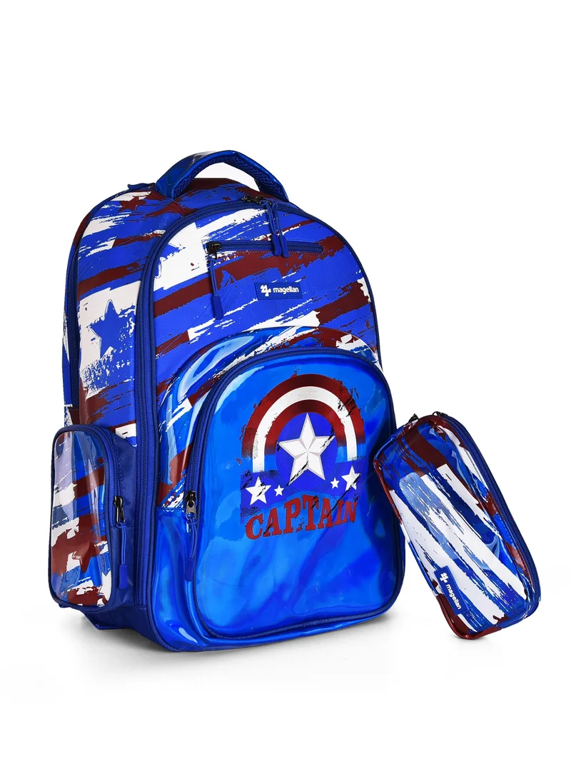 ماجلان حقيبة الظهر من ماجلان  بمقاس 19 بوصة ، قماش بثلاث حجرات تقسيم