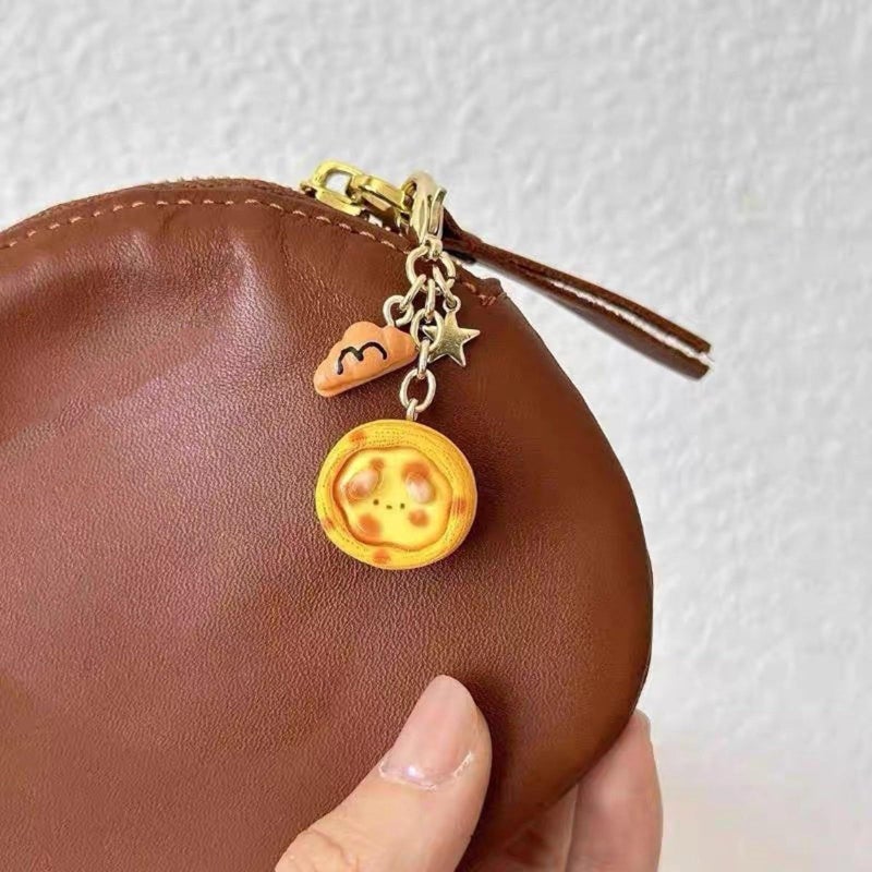 Creative Eggs Keychain Buckle 2 For Backpack Sturdy Alloy Resin Design - Image 5
