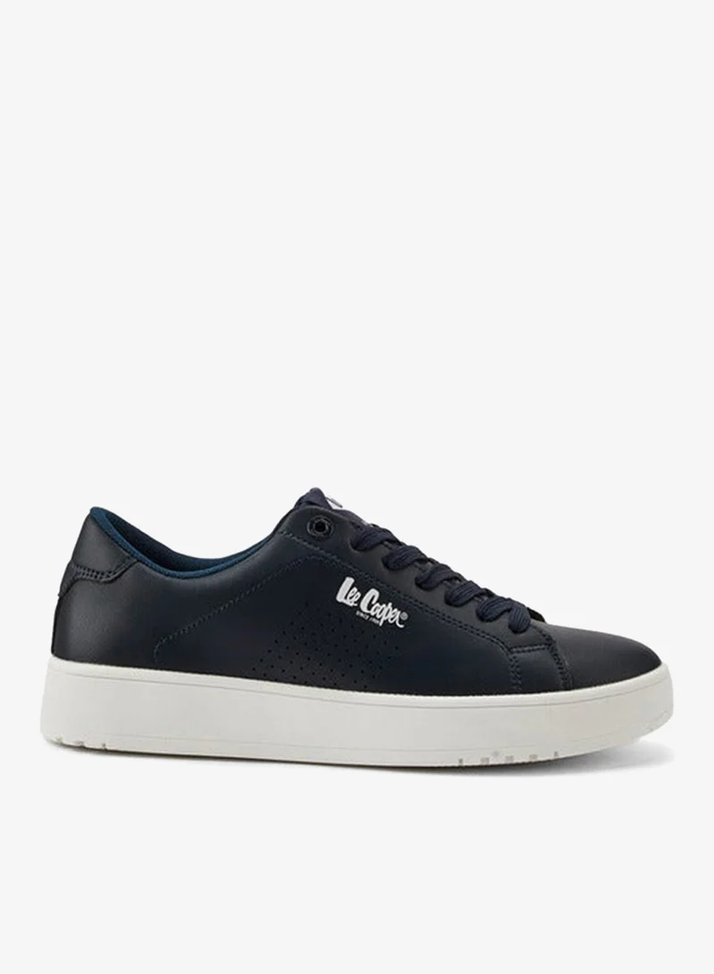 Lee Cooper Men's Perforated Detail Lace-Up Sneakers