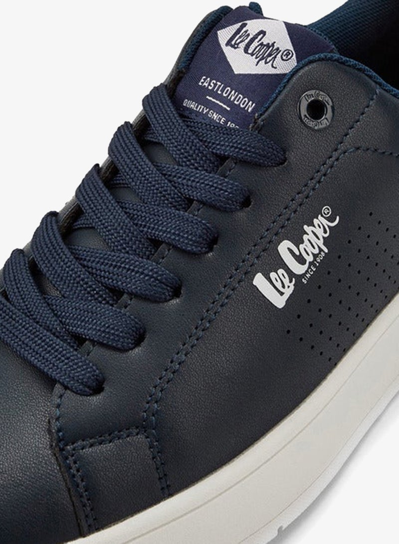 لي كوبر حذاء رياضي رجالي برباط وتفاصيل مثقوبة - Image 5