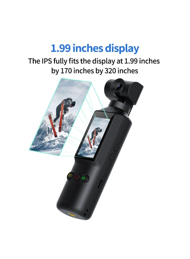 NexusTek 4K Action Camera | 270° Rotating Lens | WiFi Connectivity | HD Video Recording | Mini Portable Vlog Camera | Loop Recording | Outdoor Cycling Camera | Free 64GB Memory Card - Image 2