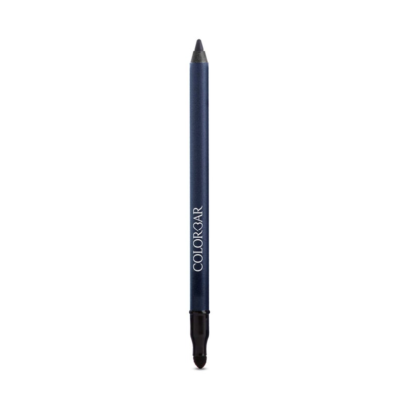 Colorbar Just Smoky Eye Pencil  Eyeliner Pencil with Builtin Smudger  Waterproof Formula  Matte Finish  005 Just Blue  004 oz
