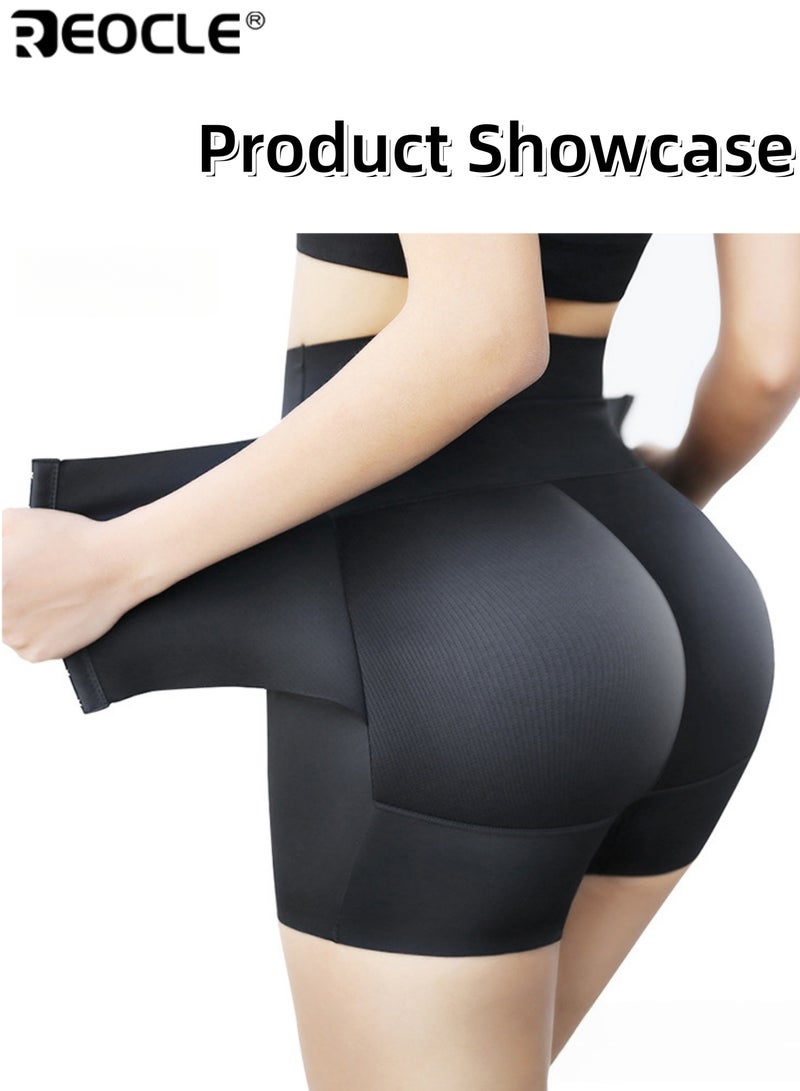 REOCLE Women's Butt Lifting Shapewear Shorts with Lace Trim Sculpting Breathable& Comfortable Body Shaper for Enhanced Curves Daily & Special Occasion Wear - Image 4