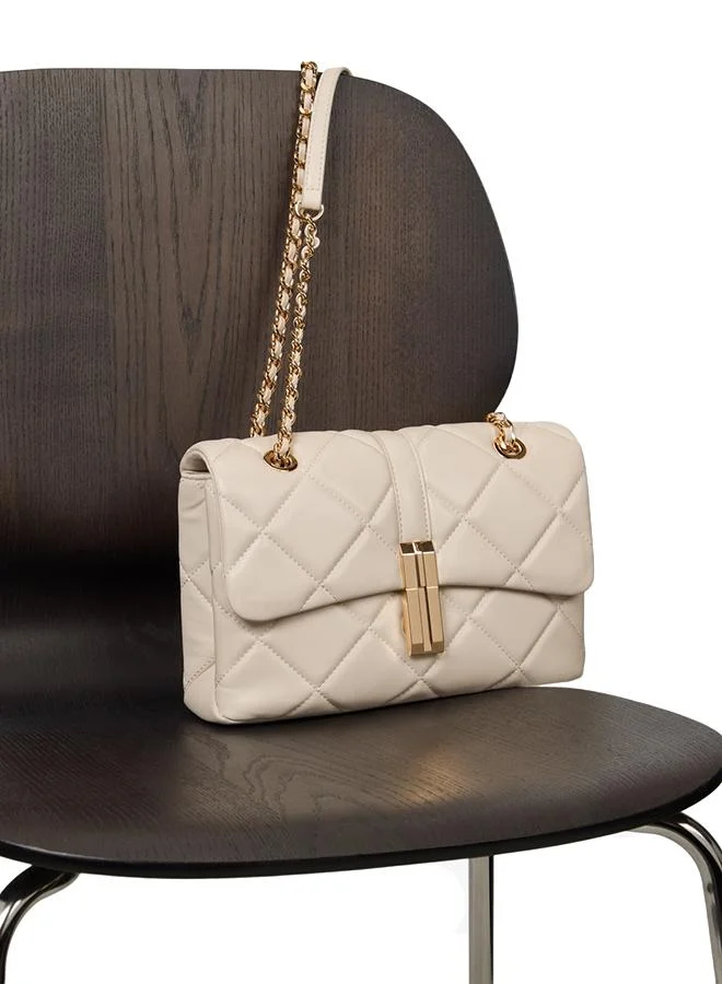 Aldo  Aliciequilted Ladies Beige Sling Bag for Women | Best Price UAE