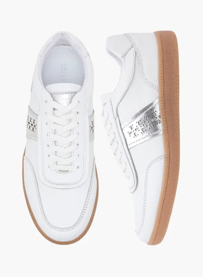 Celeste Women's Cutout Detail Sneakers with Lace-Up Closure
