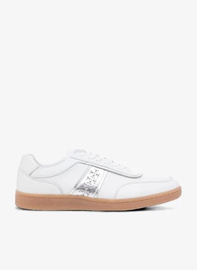 Celeste Women'S Cutout Detail Sneakers With Lace-Up Closure