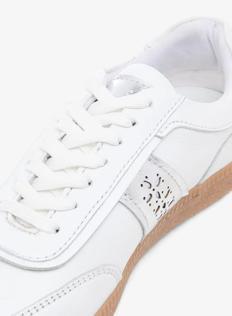 Celeste Women'S Cutout Detail Sneakers With Lace-Up Closure