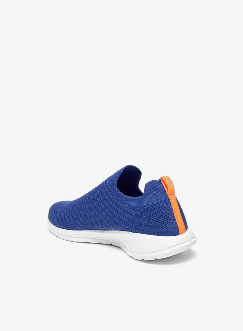 Oaklan by Shoexpress NAVY Textured Slip-On Sports Shoes for Men | Best Price UAE