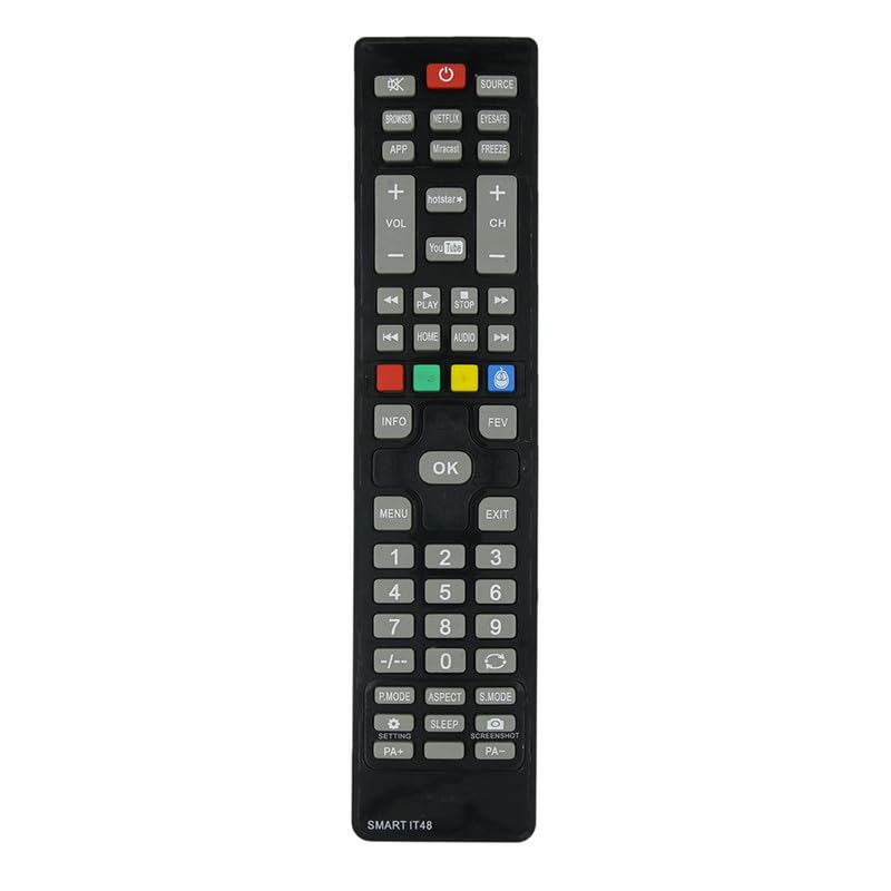 RESORB® LED 361 Compatible Remote Control for Bush, Smart IT 48 Smart LED TV Remote (Please Match with Your Old Remote Before Placing an Order) - Image 1