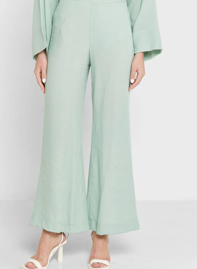 Khizana Linen Tunic & Pant Set